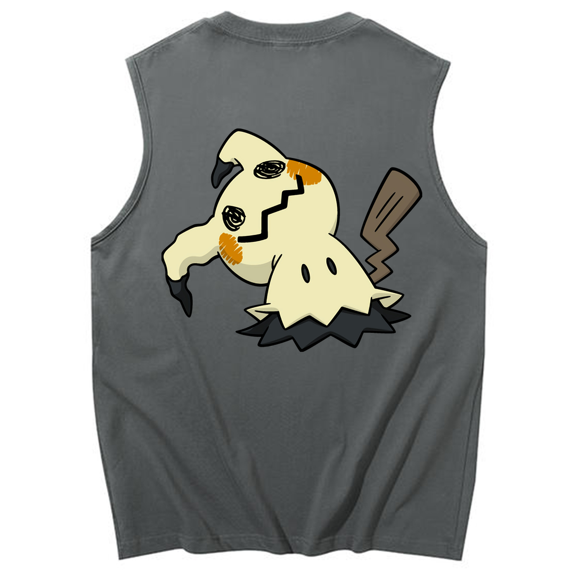 （画像用） ポケットモンスター Pokémon コットン100％タンクトップ（背面プリント）